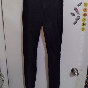 Black Hollister Skinny high rise Jean leggings